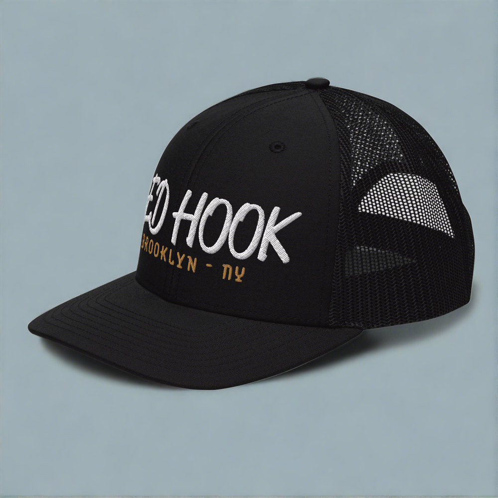 Red Hook Brooklyn Embroidered Trucker Cap