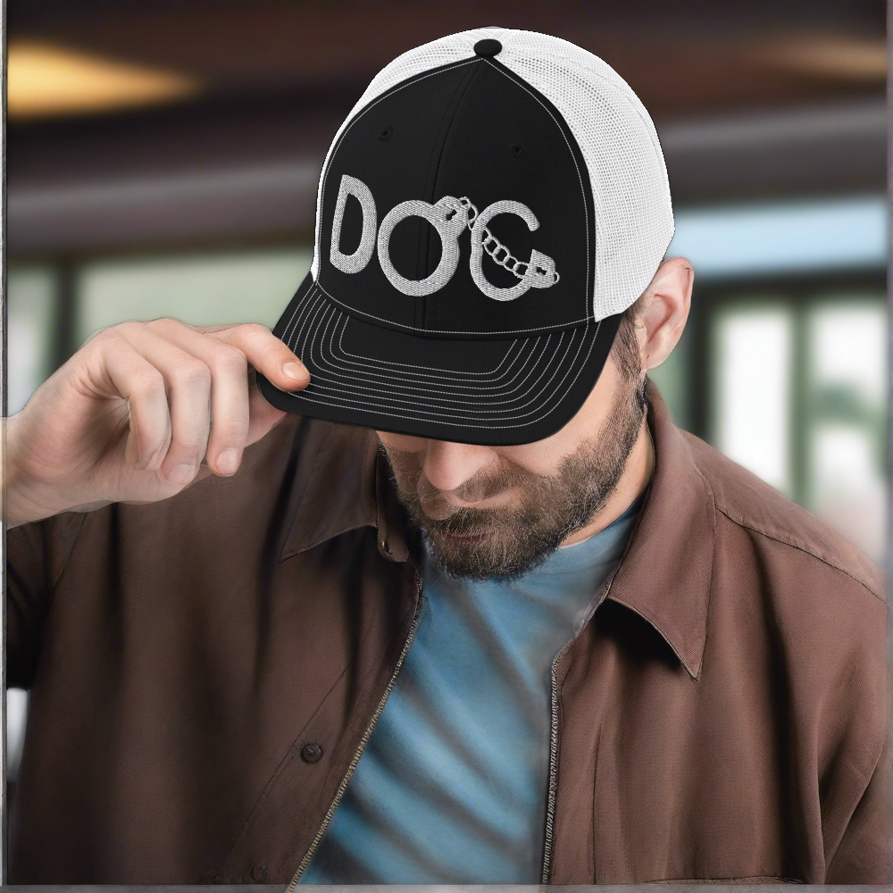 D.O.C. Logo Embroidered Trucker Cap
