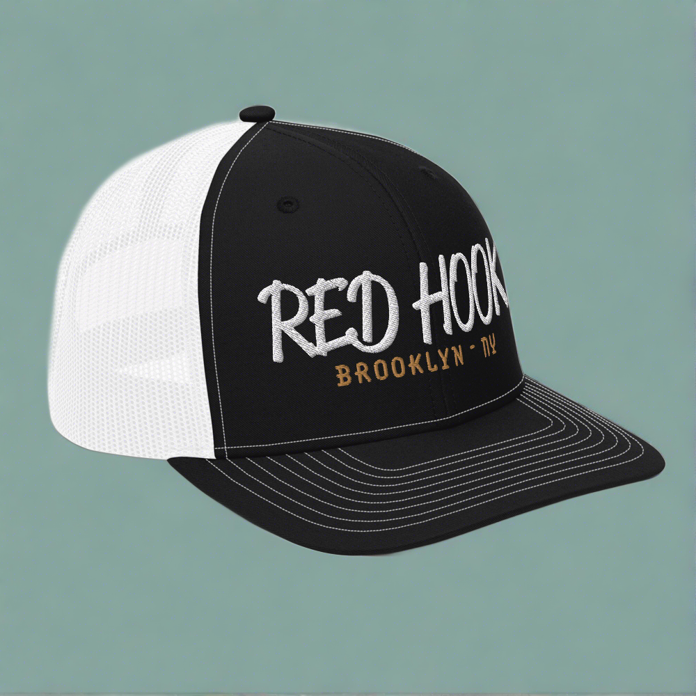Red Hook Brooklyn Embroidered Trucker Cap