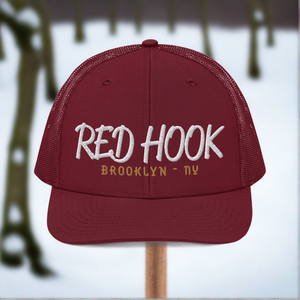 Red Hook Brooklyn Embroidered Trucker Cap