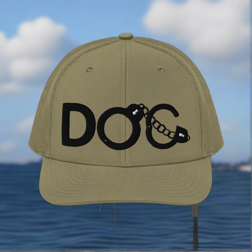 D.O.C. Logo Embroidered Trucker Cap