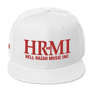 HRMI Embroidered Snapback Hat