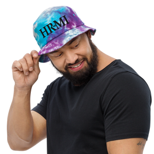 HRMI Embroidered Tie-dye Bucket Hat