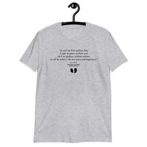 No Love Without Hate Collectors Unisex T-Shirt