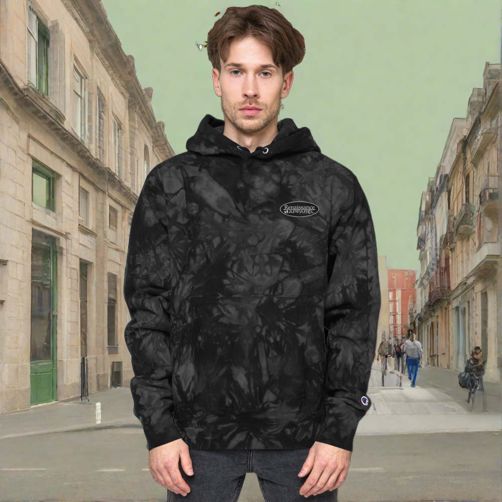 Renaissance Apparel Tye-Dye Unisex Champion Hoodie