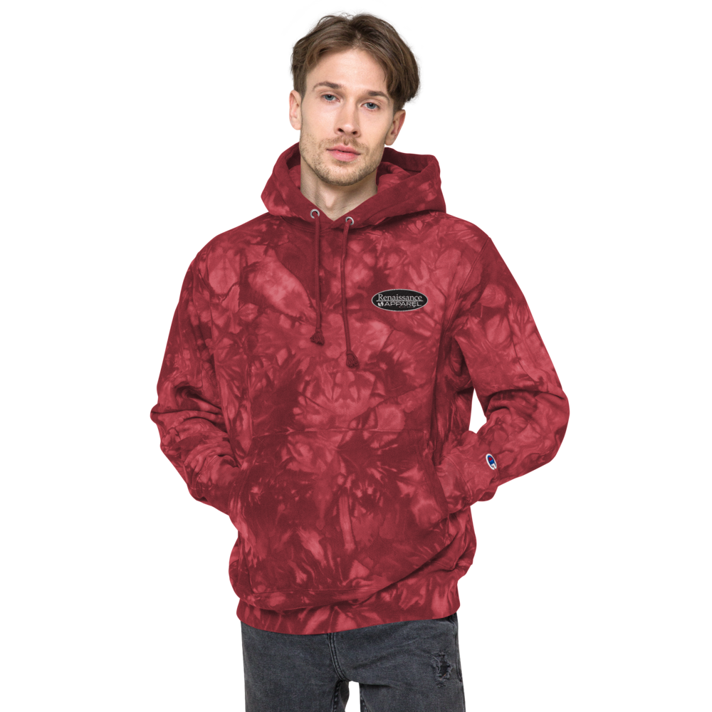Renaissance Apparel Tye-Dye Unisex Champion Hoodie