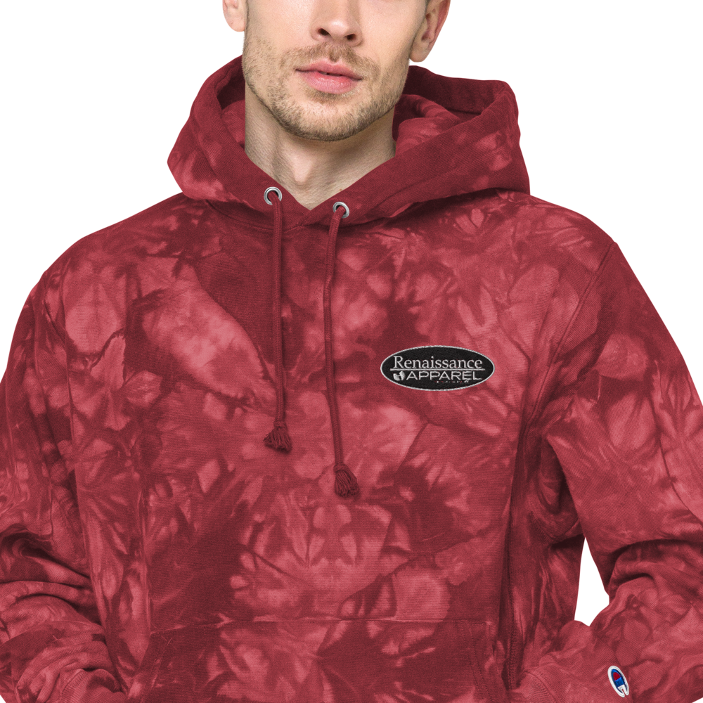 Renaissance Apparel Tye-Dye Unisex Champion Hoodie