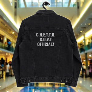 G.H.E.T.T.O. G.O.V.T. Officialz Unisex denim jacket