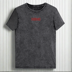 HRMI Embroidered Denim T-Shirt