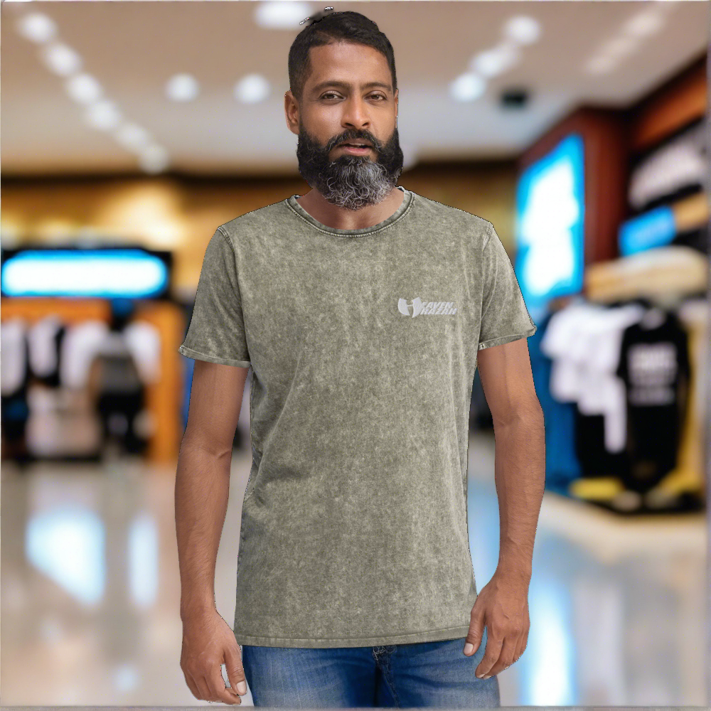 HeavenRazah Embroidered Denim T-Shirt