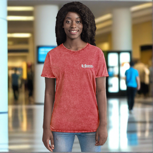 HeavenRazah Embroidered Denim T-Shirt