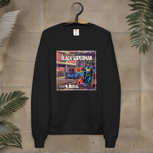 The Black Superman Limited Edition Unisex Fleece Sweatshirt