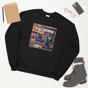 The Black Superman Limited Edition Unisex Fleece Sweatshirt