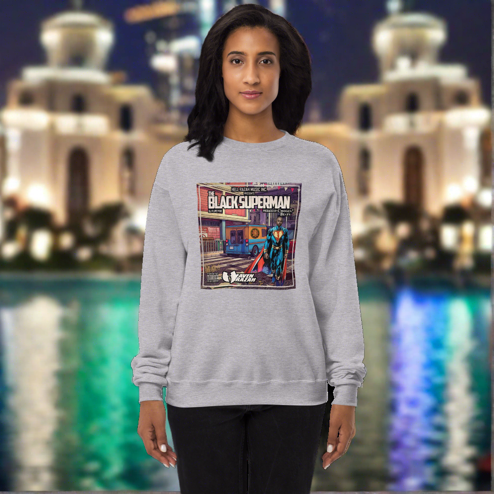 The Black Superman Limited Edition Unisex Fleece Sweatshirt