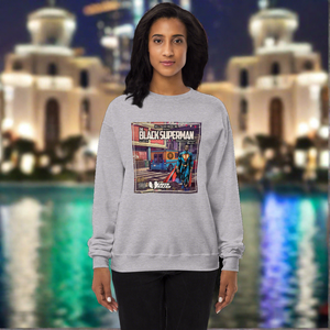 The Black Superman Limited Edition Unisex Fleece Sweatshirt