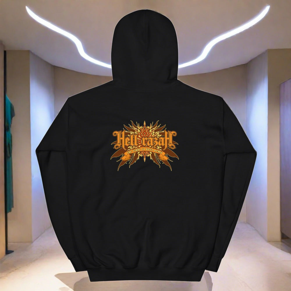 HellRazah Throwback Unisex Hoodie