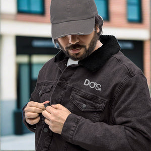 Diamondz Original Clothing Signature Denim Sherpa Jacket