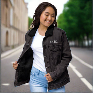 Diamondz Original Clothing Signature Denim Sherpa Jacket