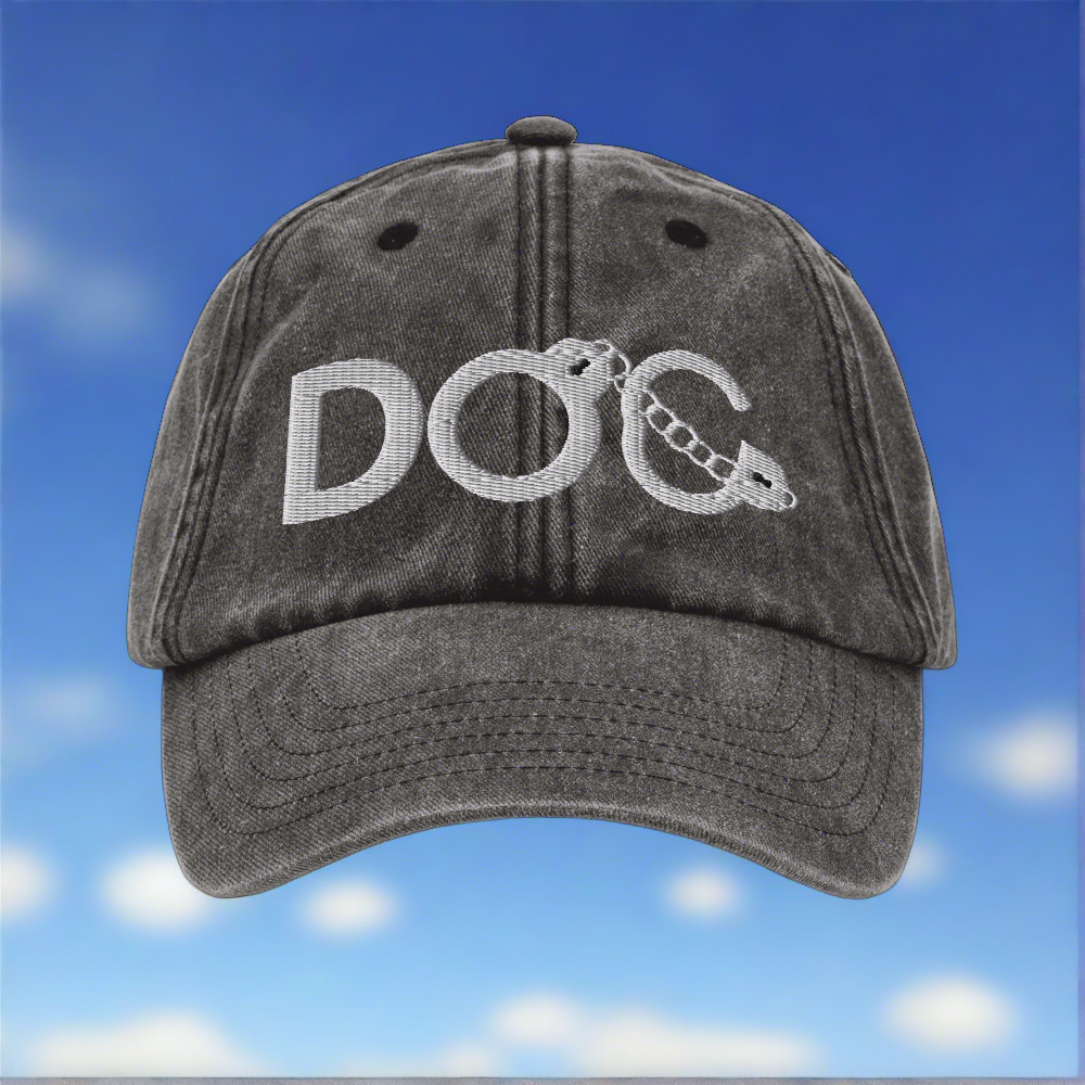 D.O.C. Logo Embroidered Vintage Dad Hat