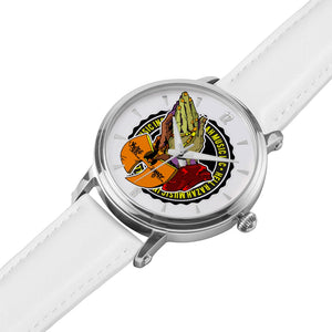 HRMI Hell Razah Music Inc, Logo Watch Multiple iHustle365 Variants Mens Designer Watch HeavenRazah Merch